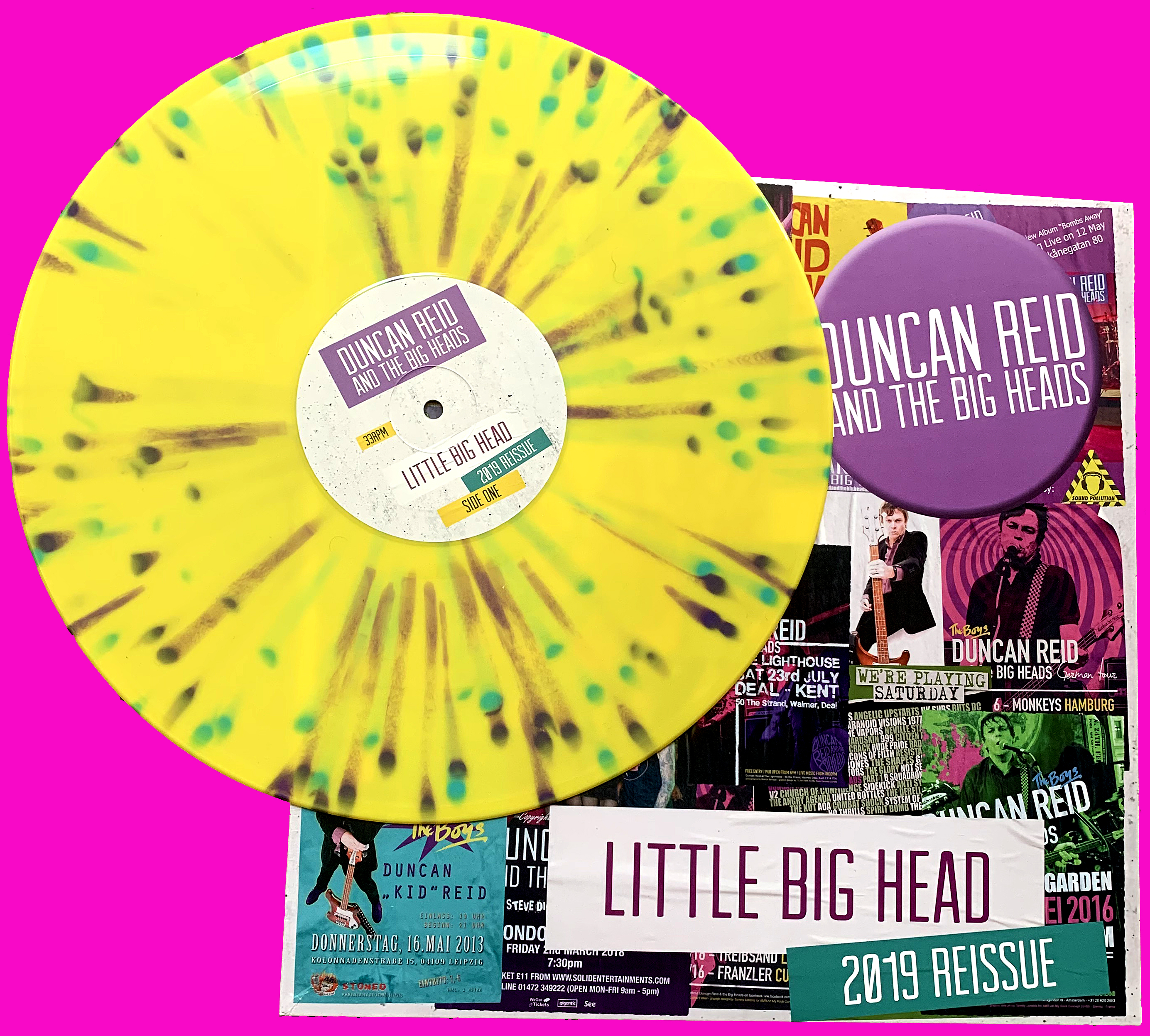 Little Big Head Splatter Vinyl